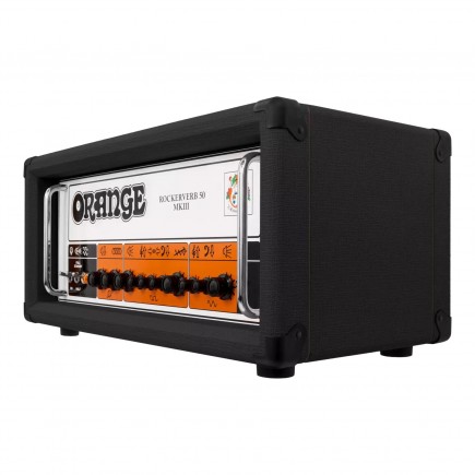 Orange RK50H MKIII Dwukanałowy wzmacniacz lampowy, 50W klasa A/B, czarny